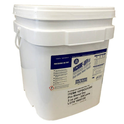 Microbe-Lift Pro-Blend Dry bucket white plastic by Rivendell Distribution, liquid & granular chemicals on Tampa Home & Garden Store