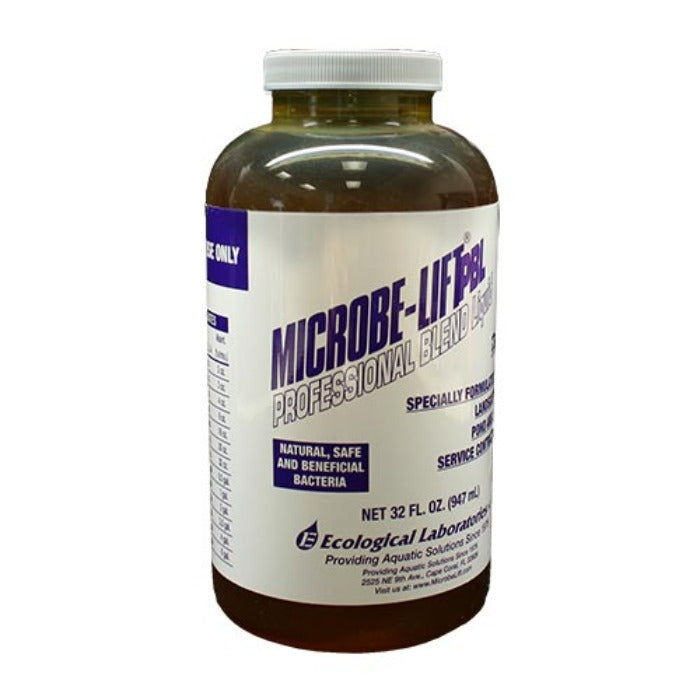 Microbe-Lift Pro-Blend Liquid bottle, amber plastic with white cap Rivendell Distribution on Tampa Home & Garden Store