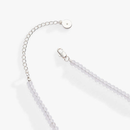 Christmas Light Bulb Necklace by Alex and Ani with silver chain and clear crystal beads on Tampa Home & Garden Store