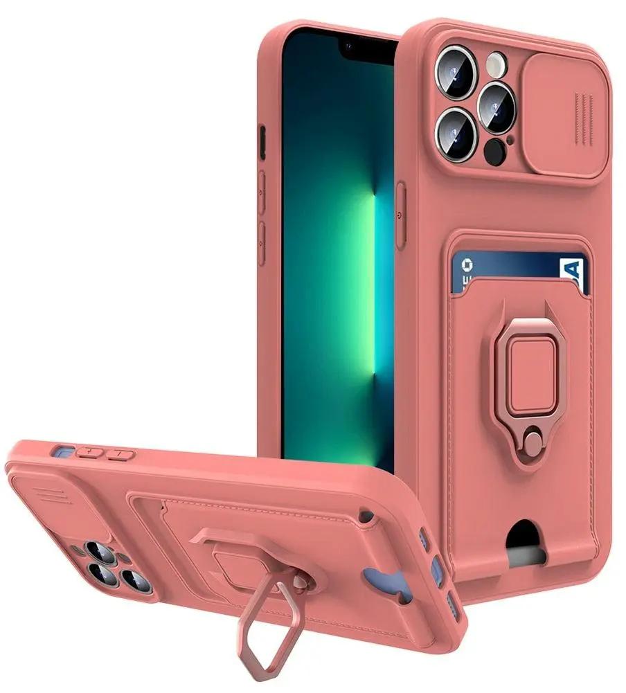 Lightweight Heavy Duty Case With Kickstand Ring