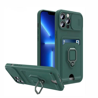 Lightweight Heavy Duty Case With Kickstand Ring