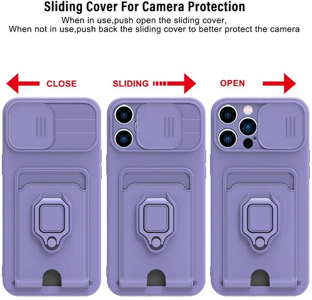 Lightweight Heavy Duty Case With Kickstand Ring