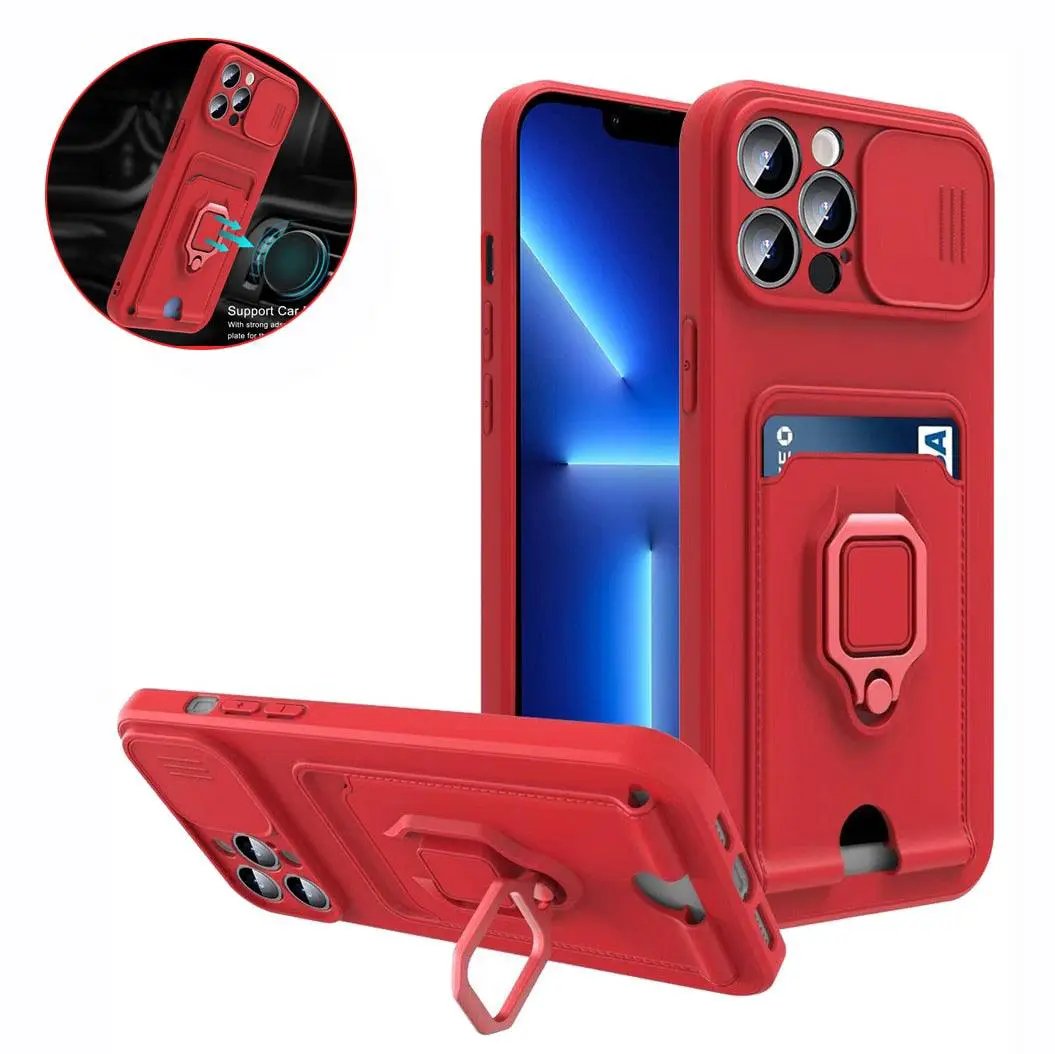 Lightweight Heavy Duty Case With Kickstand Ring