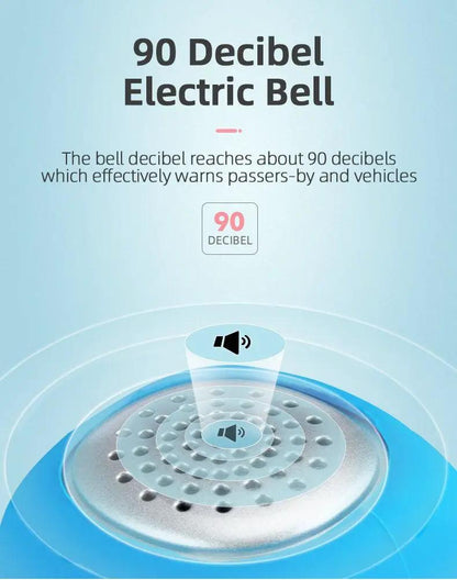 Lightweight Portable Bicycle Bell 90dB Horn