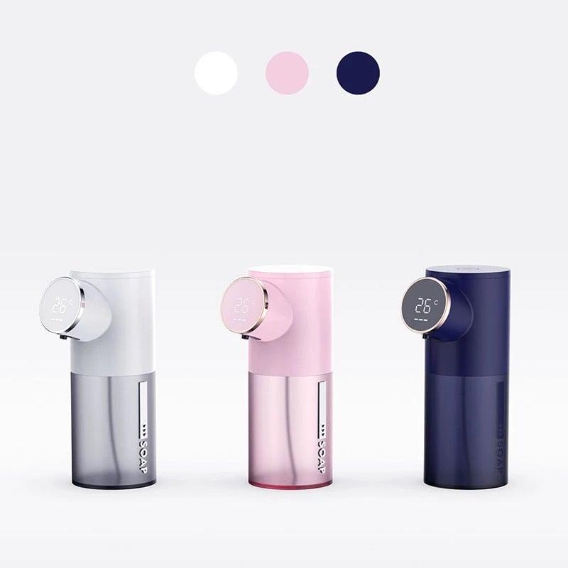 Stevvex ST50DE6347AAL touchless foaming soap dispenser display USB white pink navy on Tampa Home & Garden Store