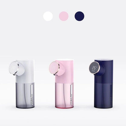Stevvex ST50DE6347AAL touchless foaming soap dispenser display USB white pink navy on Tampa Home & Garden Store