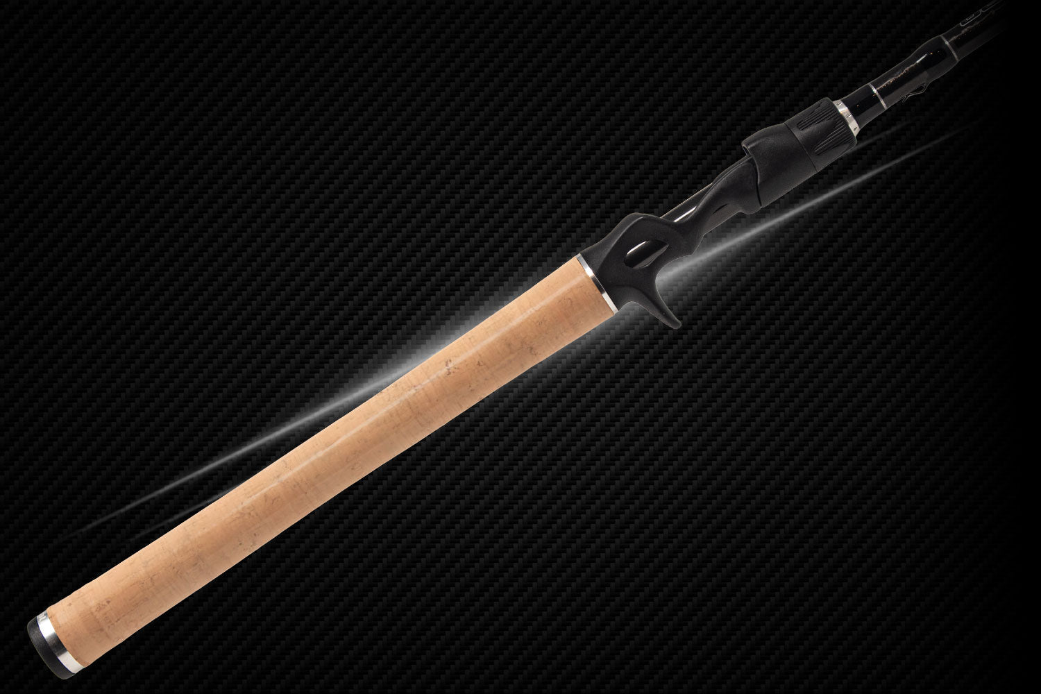Lithium Pro Series rod by Denali with cork handle and black reel seat on Tampa Home & Garden Store
