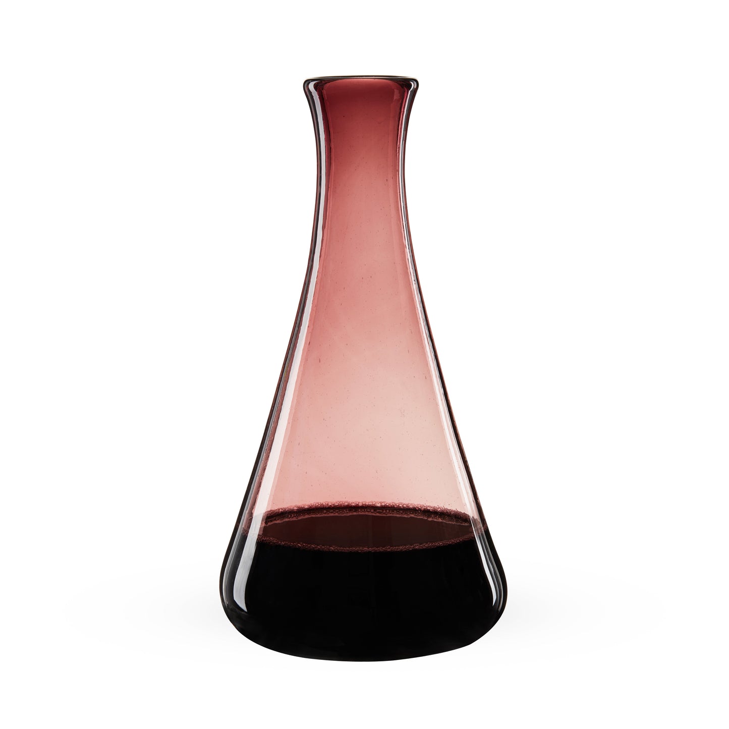 Recycled Glass Rosado Wine Decanter For Tables