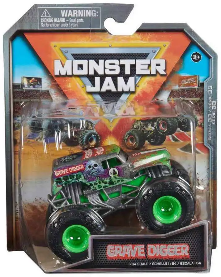 Monster Jam - Fundición a escala 1:64 - Sepulturero