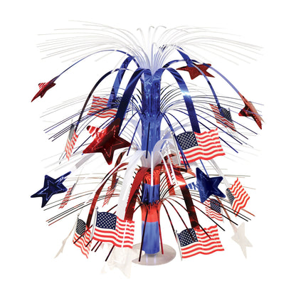 Flag Cascade Centerpiece Decoration