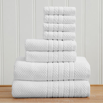 Premium Cotton Checkered Jacquard Towel for Bath