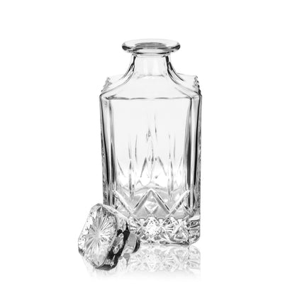 Admiral Clear Glass Decanter for Wine or Spirits