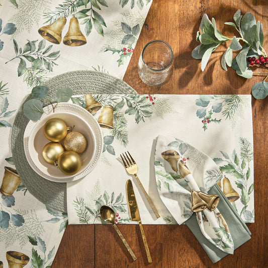 Serviette de table Cloches de Noël