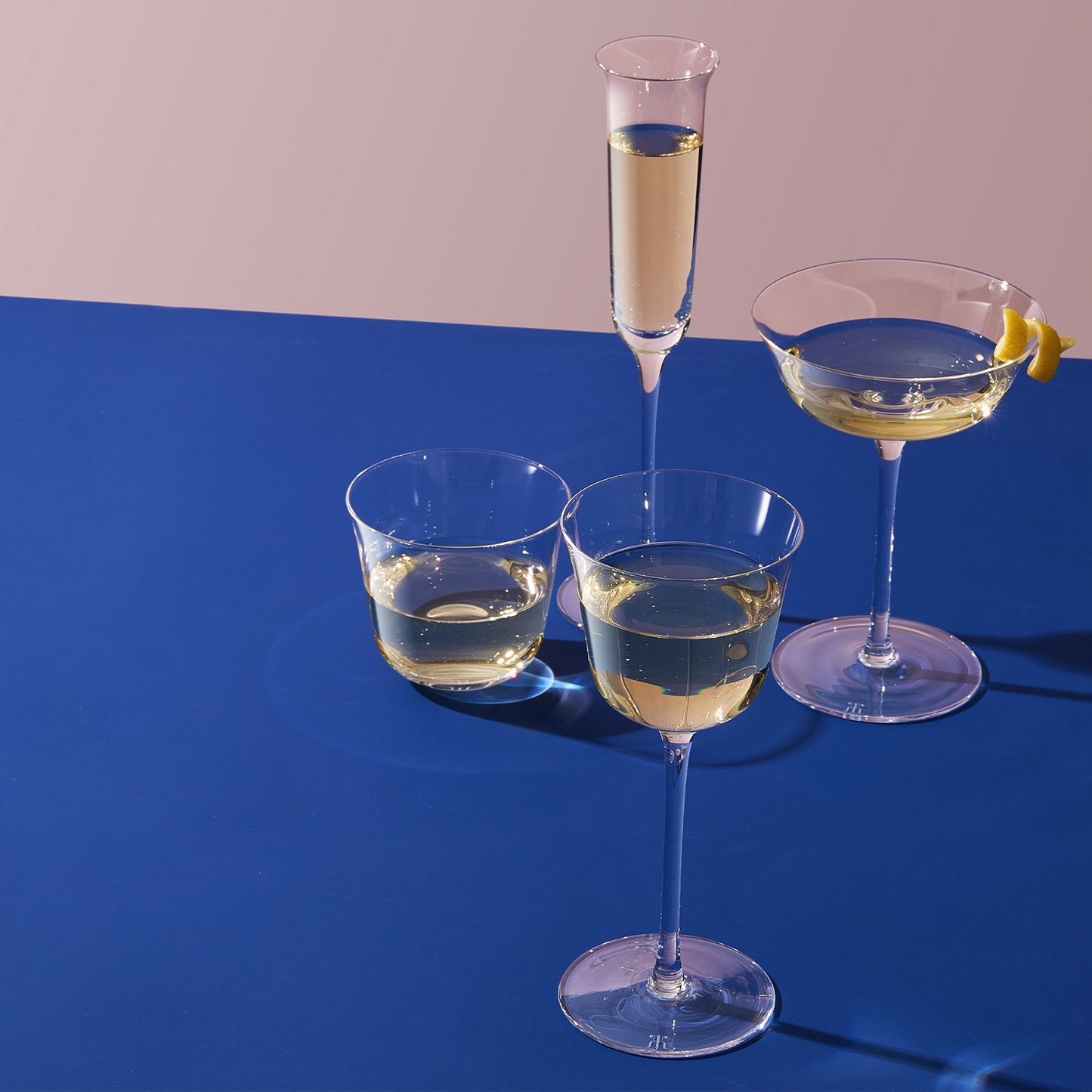 Opera Nick and Nora Stemmed Wine Glassware Set