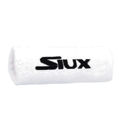 Club Wristband large white silicone band with Siux logo on Tampa Home & Garden Store