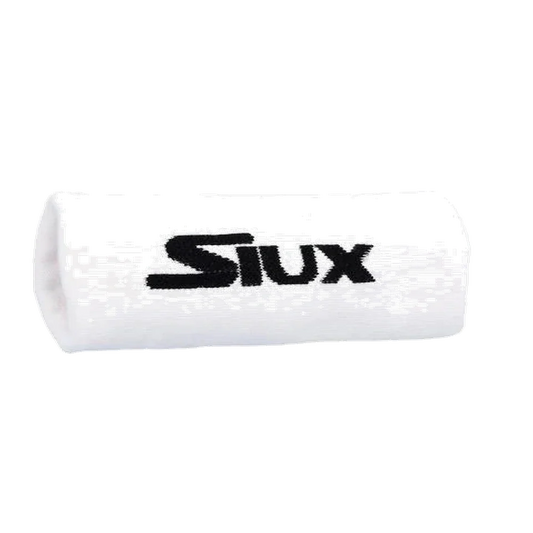 Club Wristband large white silicone band with Siux logo on Tampa Home & Garden Store