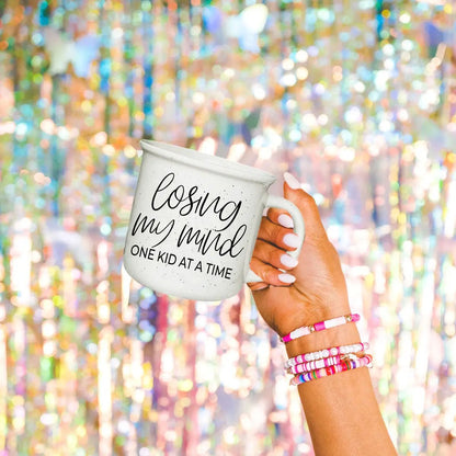 Losing My Mind One Kid at a Time Ceramic Mug
