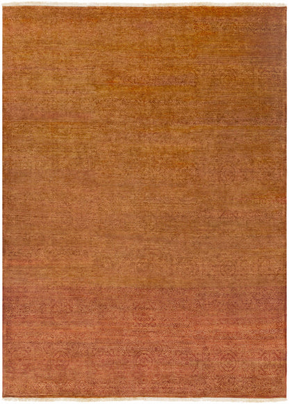 Traditional Lottsburg and Hand Knotted Wool Rug