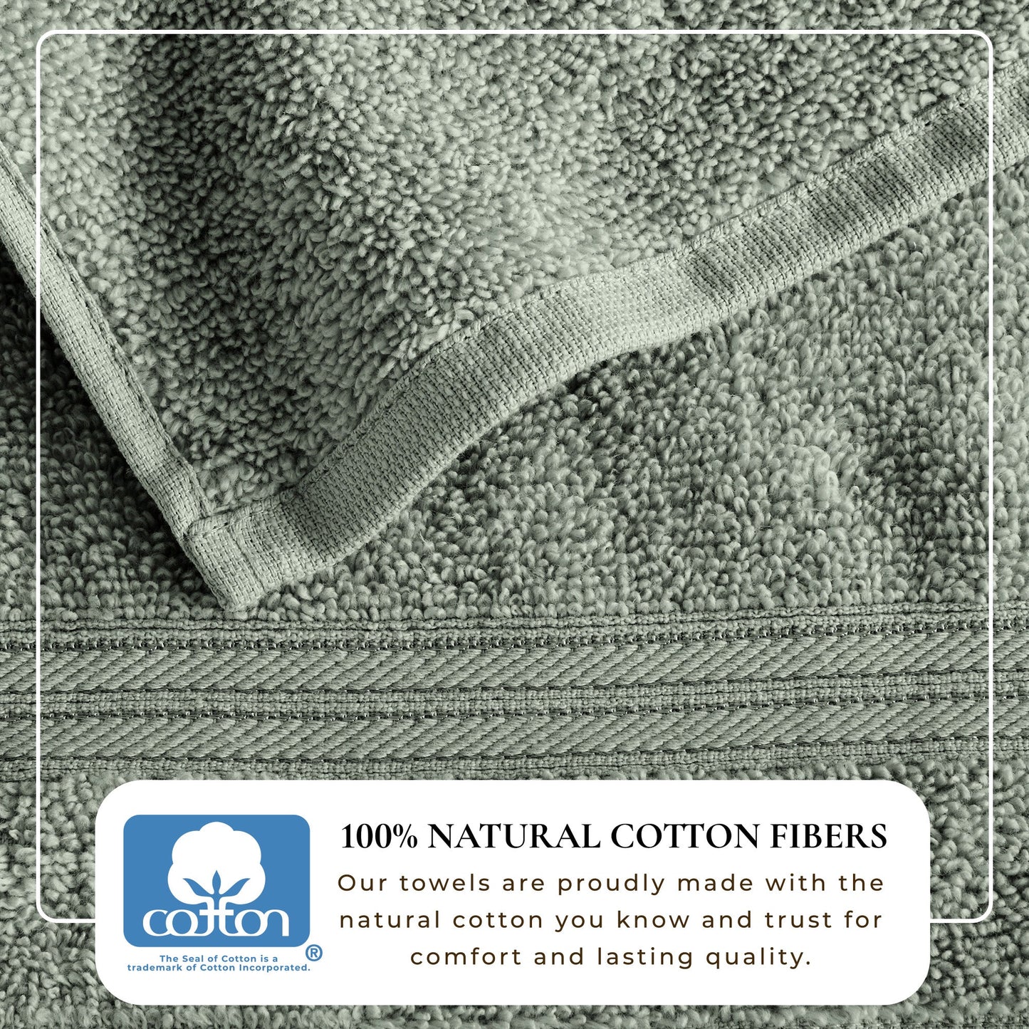 Super Soft and Lightweight Cotton Bath Towels