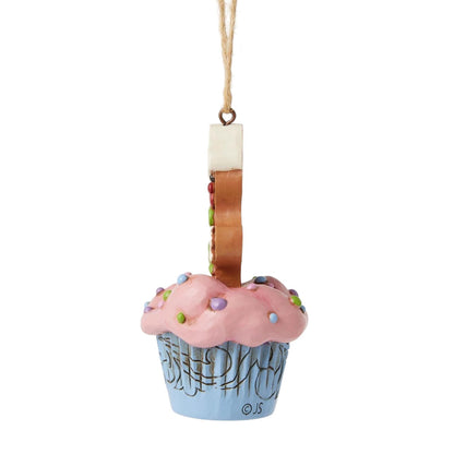 Ornement de cupcake en pain d'épice