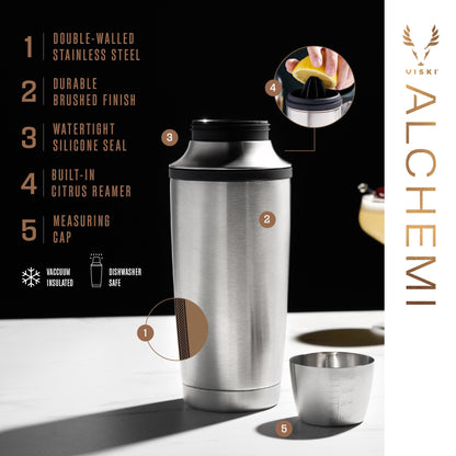 Alchemi the Vacuum Insulated Cocktail Shaker