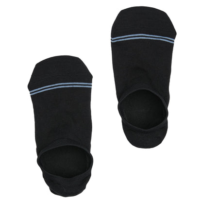 Luna Black No Show Socks and Hidden Comfort