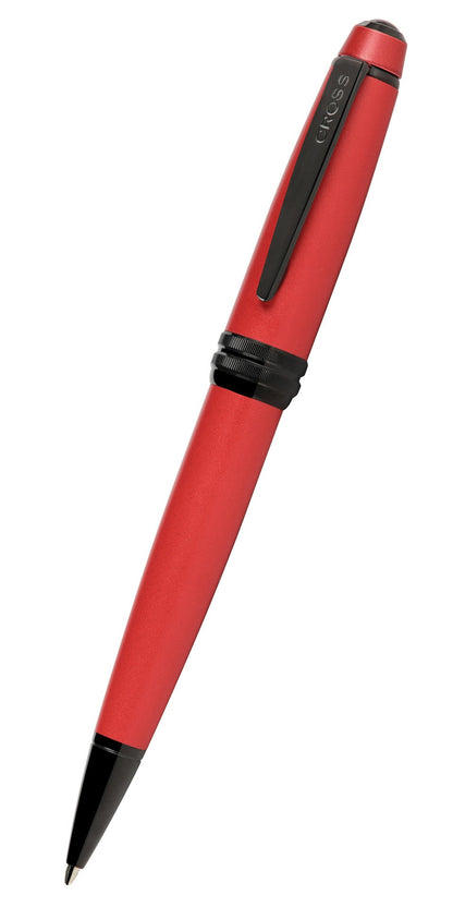 Cross Bailey matte red lacquer ballpoint pen with black clip on Tampa Home & Garden Store