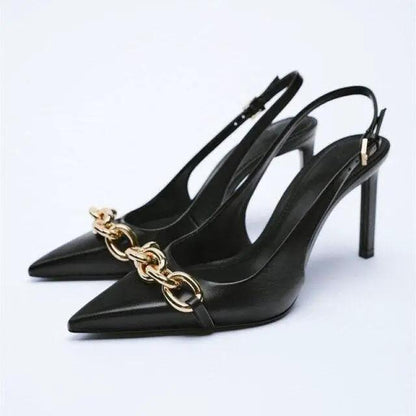 Rhinestone Pointed Toe Slip On Flats for Women