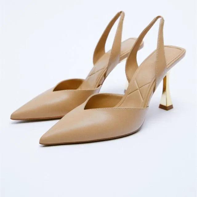 Rhinestone Pointed Toe Slip On Flats for Women