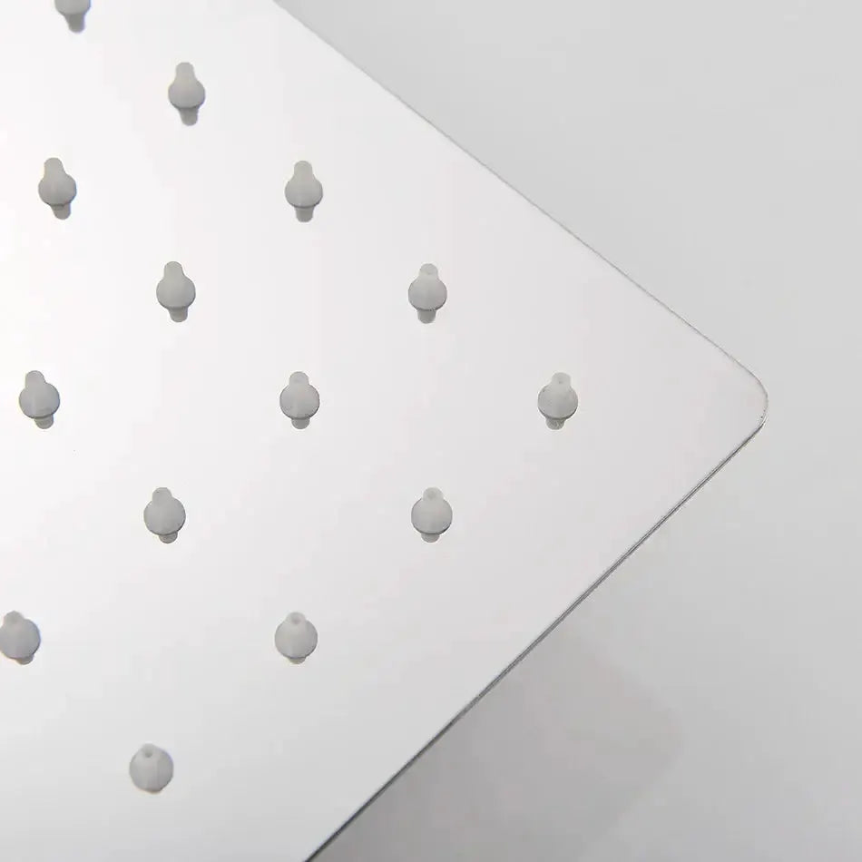 Chrome Square Shower Head Stainless Steel