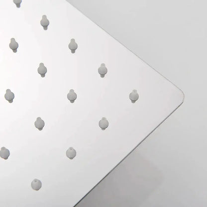 Chrome Square Shower Head Stainless Steel