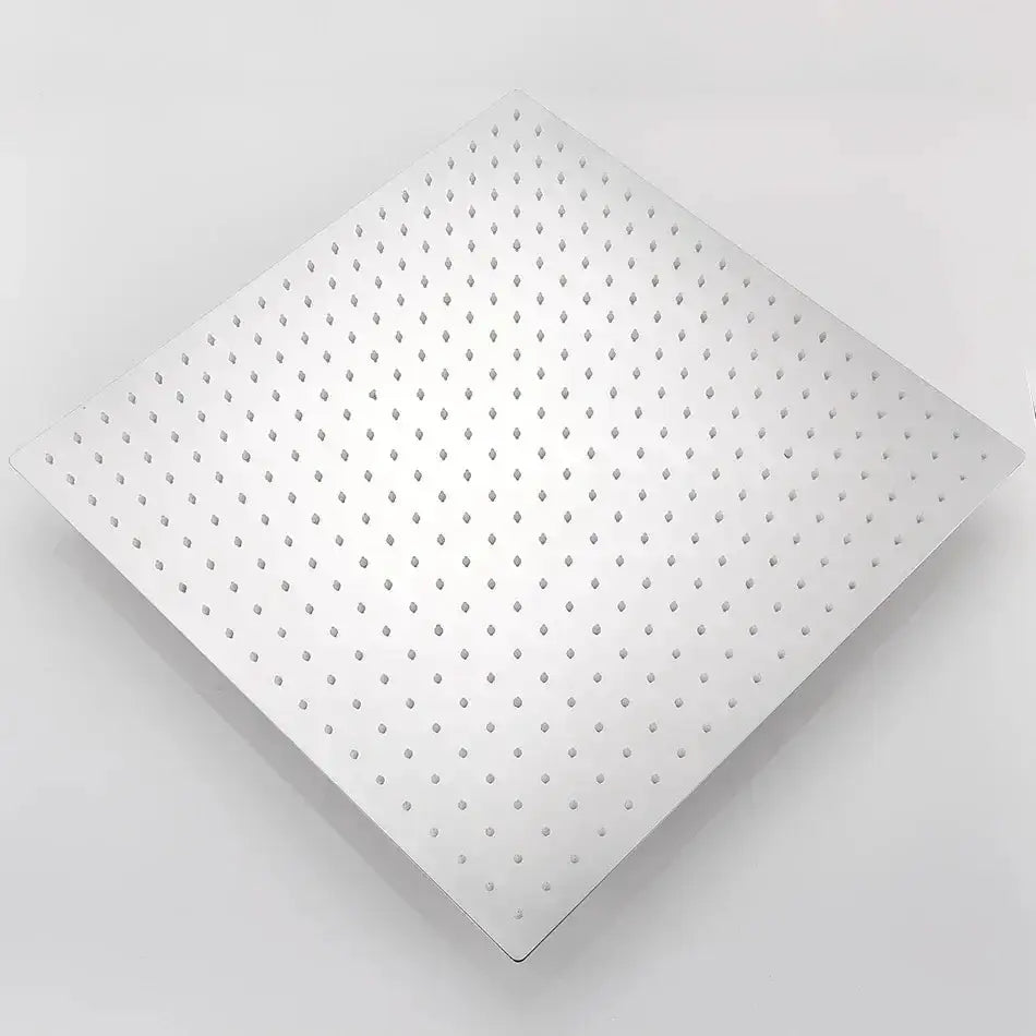 Chrome Square Shower Head Stainless Steel