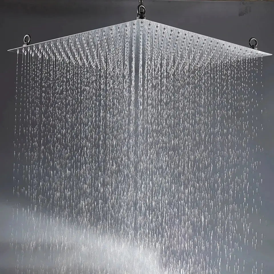 Chrome Square Shower Head Stainless Steel