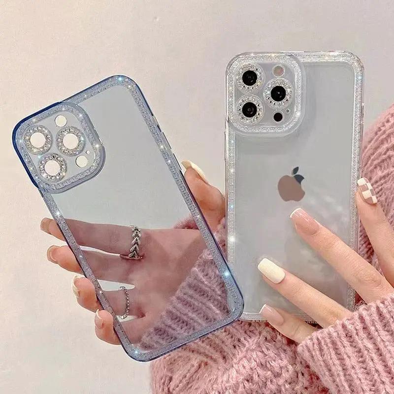 Luxury Crystal Diamond Bumper Case for Iphone