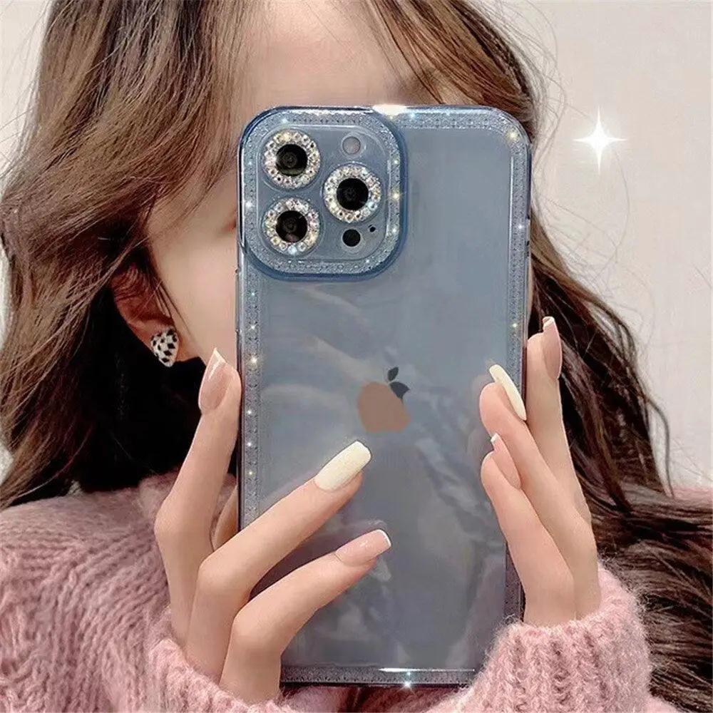 Luxury Crystal Diamond Bumper Case for Iphone