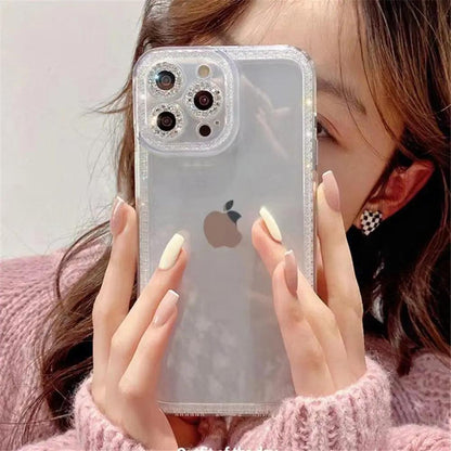Luxury Crystal Diamond Bumper Case for Iphone