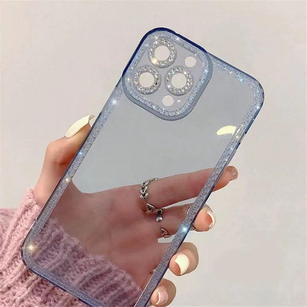 Luxury Crystal Diamond Bumper Case for Iphone