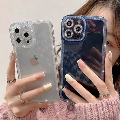 Luxury Crystal Diamond Bumper Case for Iphone
