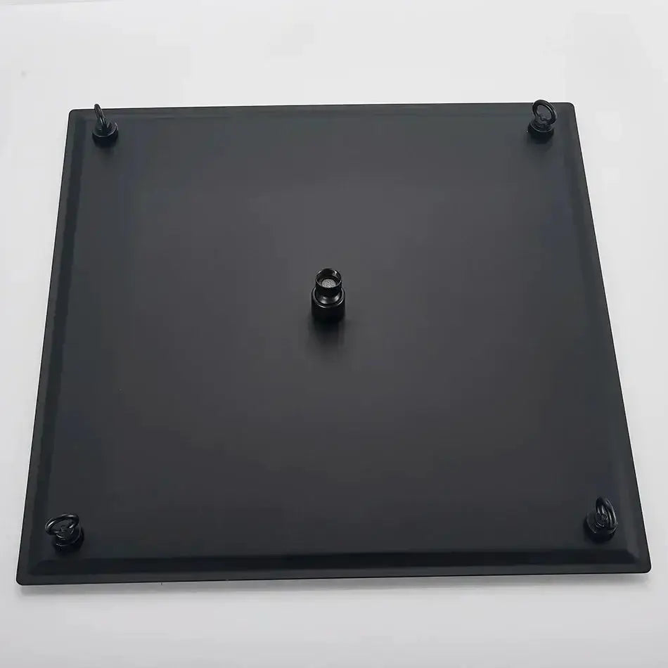 Luxury Matte Black Rainfall Shower Head 20 Inch