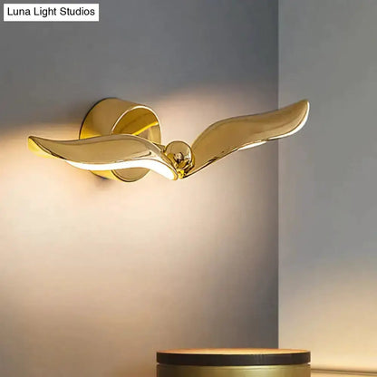 Luxury Seagull Wall Lamp for Bedroom Living Room