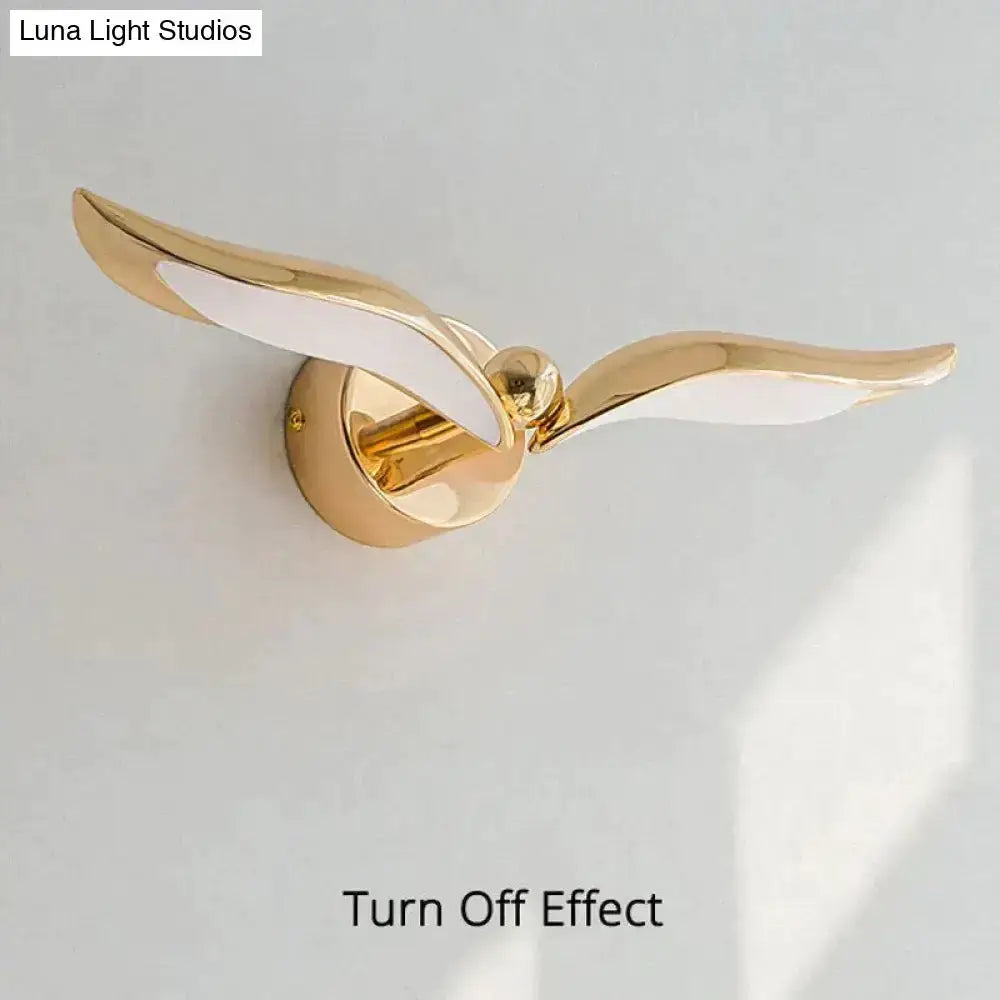 Luxury Seagull Wall Lamp for Bedroom Living Room