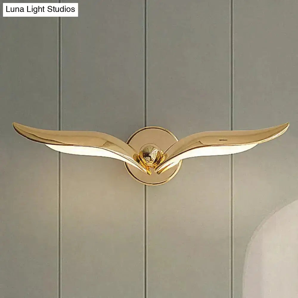 Luxury Seagull Wall Lamp for Bedroom Living Room