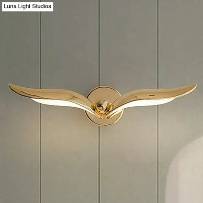 Luxury Seagull Wall Lamp for Bedroom Living Room