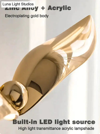 Luxury Seagull Wall Lamp for Bedroom Living Room