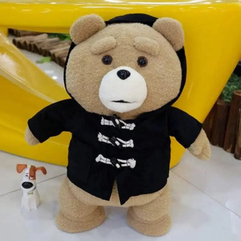 Cute Apron Teddy Bear Plush and Soft Pillow