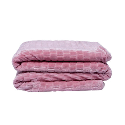 Couverture pour animaux de compagnie Family Textured Luxury Sherpa (50" x 60")