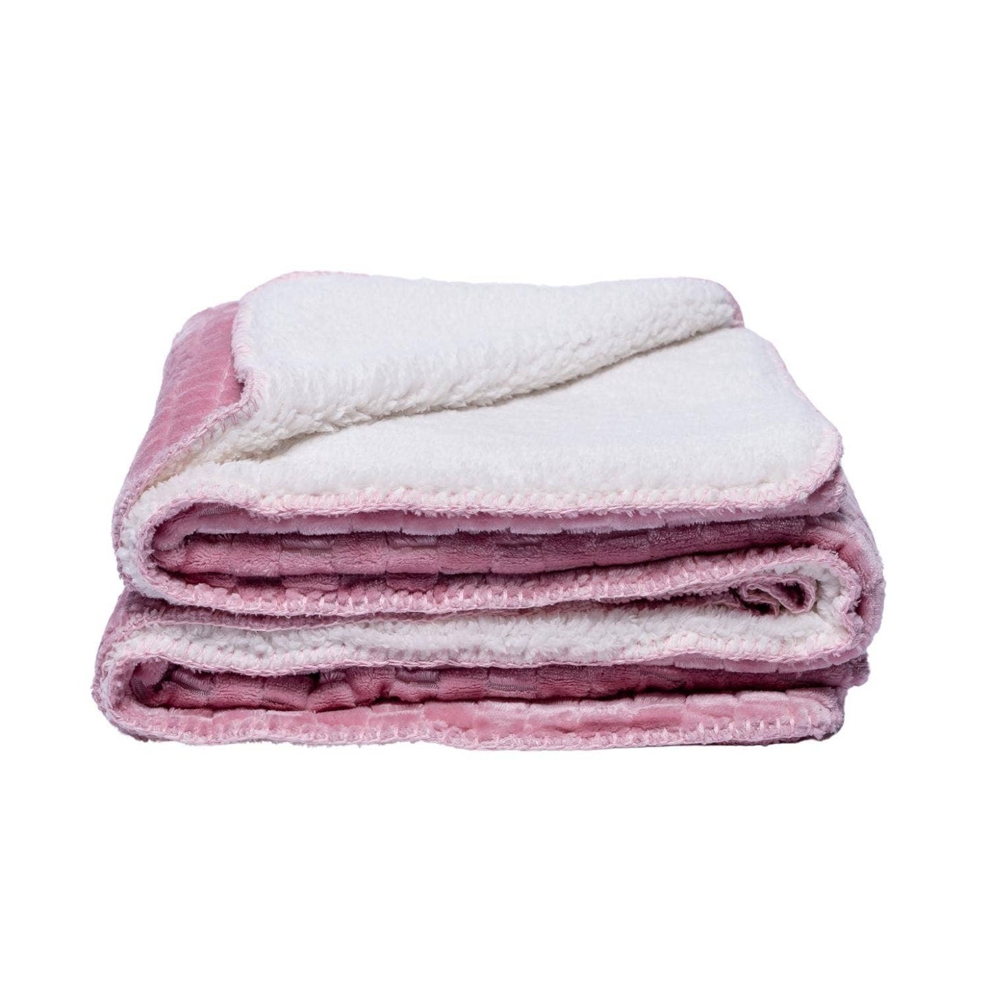 Couverture pour animaux de compagnie Family Textured Luxury Sherpa (50" x 60")