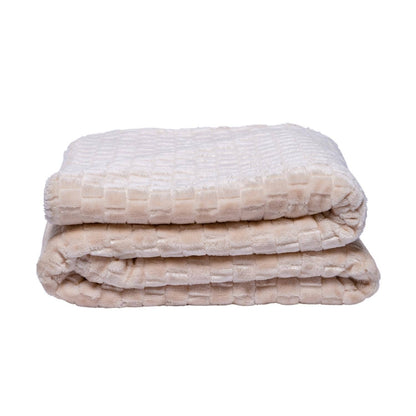 Couverture pour animaux de compagnie Family Textured Luxury Sherpa (50" x 60")