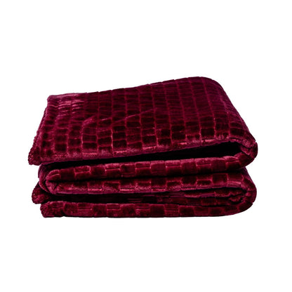 Couverture pour animaux de compagnie Family Textured Luxury Sherpa (50" x 60")