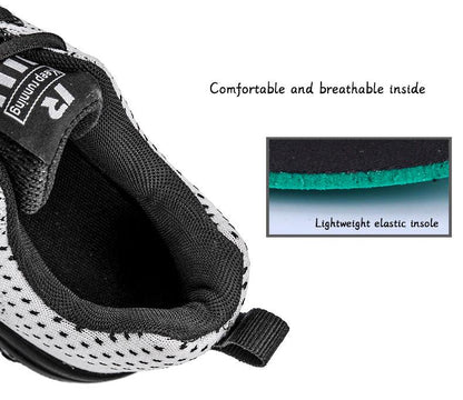 Stevvex luxury sport sneakers white mesh breathable casual shoe with lightweight elastic insole on Tampa Home & Garden Store